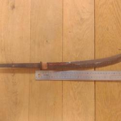 lame de Naginata -fauchard japonais - hast - hallebarde