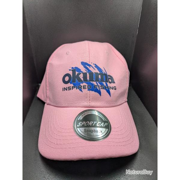 Lot 202 , Casquette pche OKUMA , rose