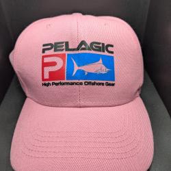 Lot 203 , Casquette pêche PELAGIC hig performance, rose