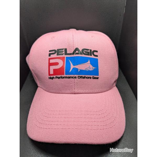 Lot 203 , Casquette pche PELAGIC hig performance, rose