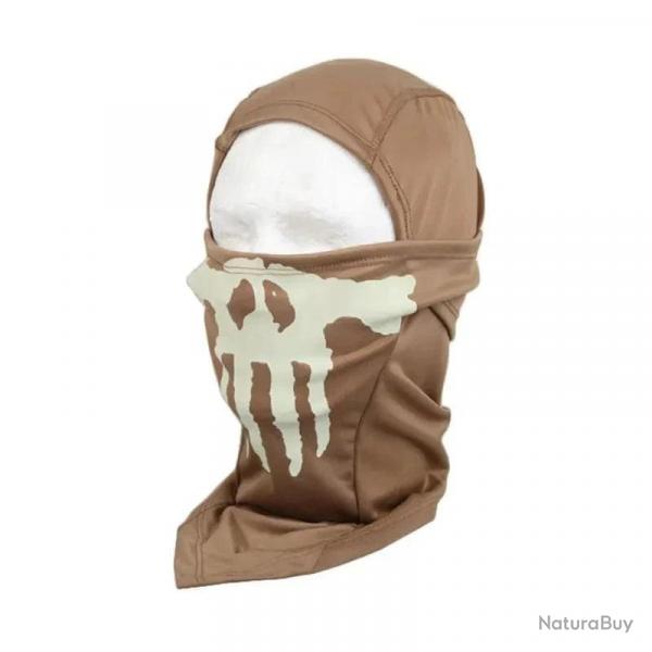 Cagoule fantme EM6634 EMERSONGEAR lumineux - Marron