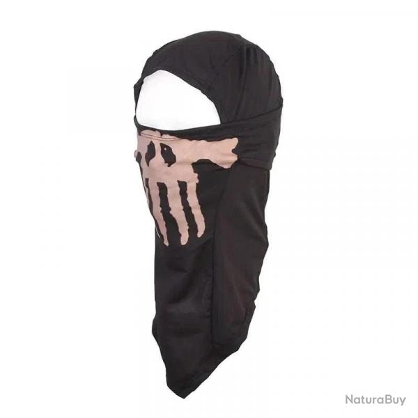 Cagoule fantme EM6634 EMERSONGEAR lumineux - Noir