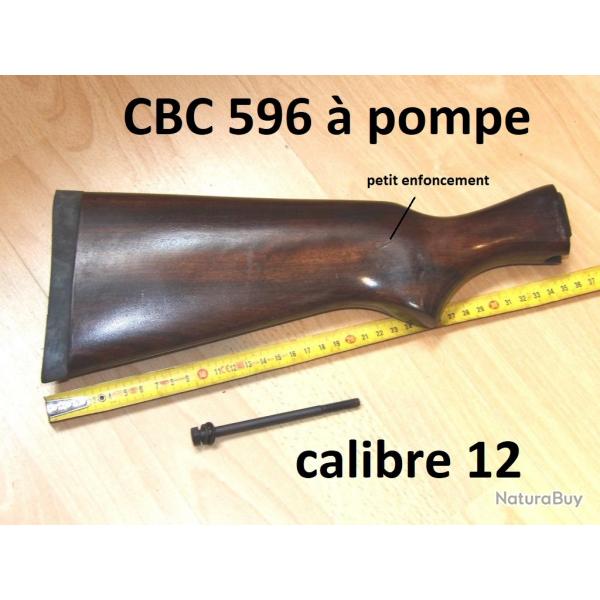 crosse NEUVE fusil CBC 586  pompe crosse CBC 586 - VENDU PAR JEPERCUTE (D25D237)