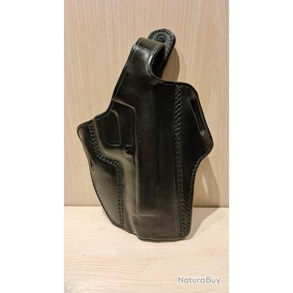 Holster JMC cuir noir BERETTA 92