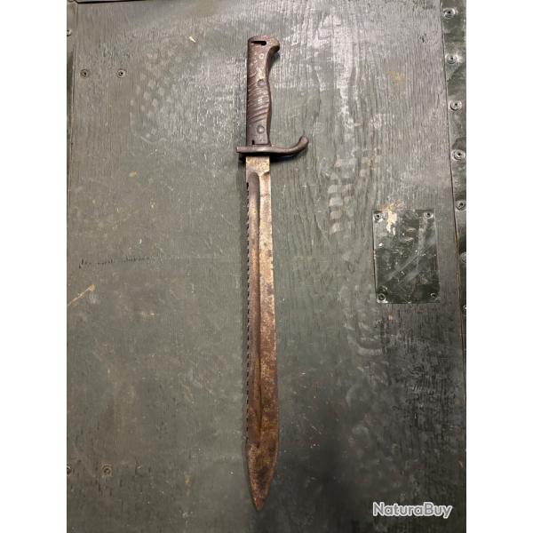 Baonnette WW1 dent de scie