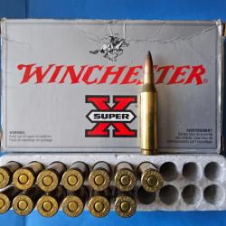 Cartouches winchester super X cal 243 ogive cxp 2