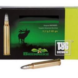 BRENNEKE cal.30-06 TUG 181 grains bte de 20 cartouches munitions