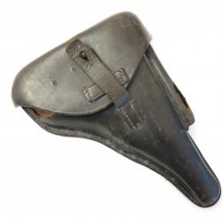 Etui cuir Luger  P08 original 1917 ref et 455