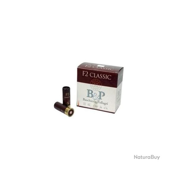 CARTOUCHE B&P f2 classic calibre 12/70 bj 34g n5 x25