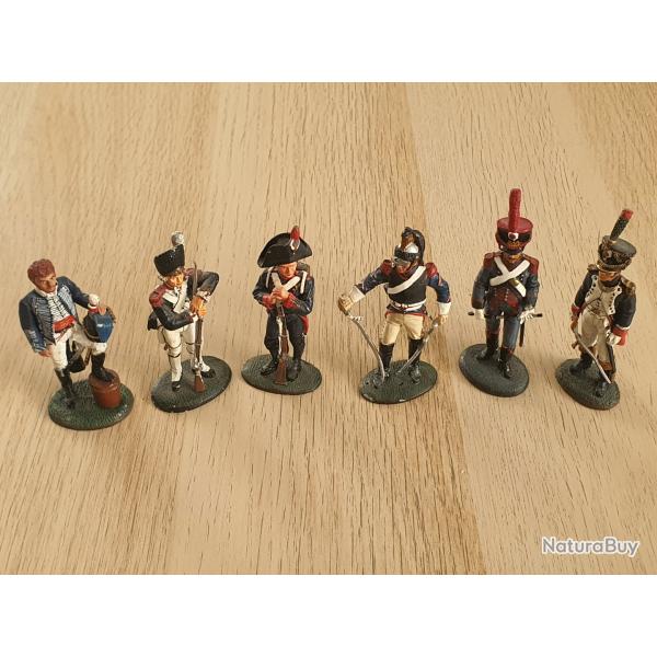 Lot soldats de plomb 1er empire Napolon Del Prado