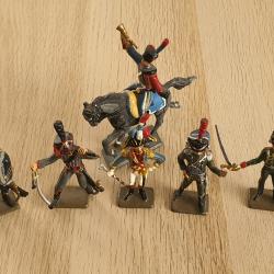 Lot soldats de plomb 1er empire Napoléon Starlux