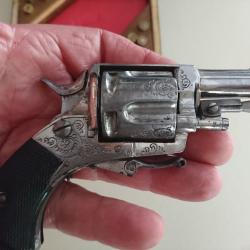 vends beau revolver bulldog  de luxe en cal 320 en poudre noir et bien sur en cat D