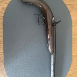 Pistolet de salon système flobert