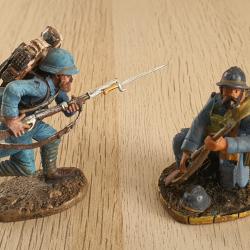 Lot 2 soldats de plomb 14 18