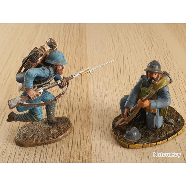 Lot 2 soldats de plomb 14 18