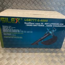 Silex aspirateur feuilles sans fil ventilateur haute vitesse poussière jardin voiture 2x 20v