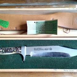 Original Bowie Puma 6376 - Boîte en bois Puma - étui cuir Puma