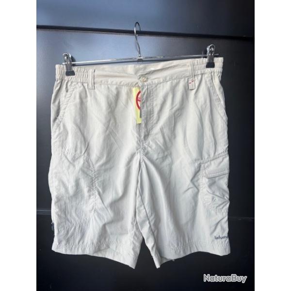 short femme beige lafuma taille 42 dstockage chasse enchre
