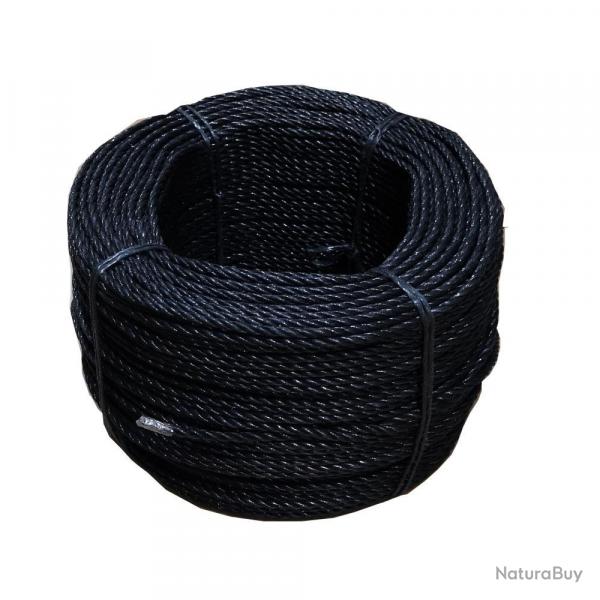 CORDE NOIRE 4MM 200M - LOU PALOUMAYRE