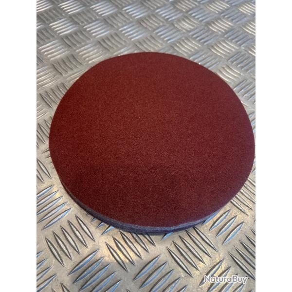 25 disques velcro 225mm abrasif sans trou grain 80 girafe ponce ponage bois mtal