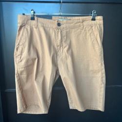 short homme marron EDO JEAN neuf destockage chasse enchere 44/46
