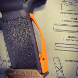 Grip custom "Mod11" ORANGE Canik TTI / METE / RIVAL