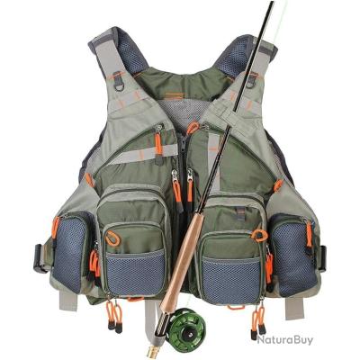 Nouveauté 2025 Gilet de pêche Expert Pro II - Field & Fish
