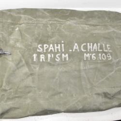 Sac marin / paco US ARMY, utilisation 1 Régiment de Spahis Marocain RNSM Libération / Indochine