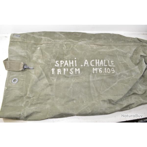Sac marin / paco US ARMY, utilisation 1 Rgiment de Spahis Marocain RNSM Libration / Indochine