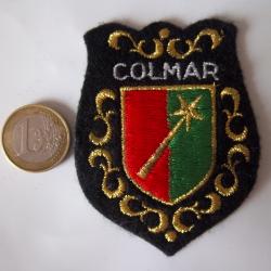 écusson Colmar Haut-Rhin collection insigne tissu