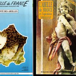 l'abeille de france et l'apiculteur 3 suppléments 1989, 1990