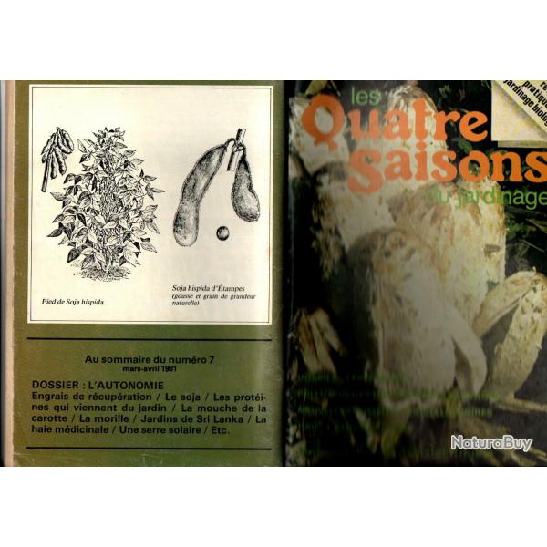 les quatre saisons du jardinage  bimestriel 6 janvier fvrier 1981