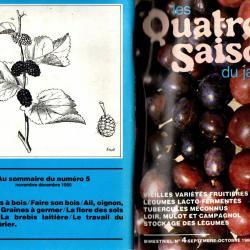 les quatre saisons du jardinage  bimestriel 4 septembre octobre 1980
