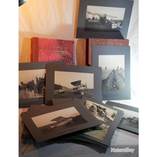 ARME FRANAISE - bel album photos argentiques guerre 14 18  - WWI DIV25ALB002