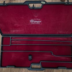 Mallette vintage Blaser pour deux canons.