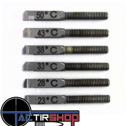 Cutter de rechange 50°(coupe standard) acier carbure pour Kit Tourneur de collet micro ajustable K&M