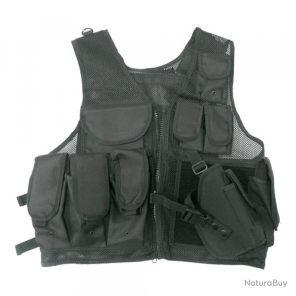 Veste Mesh Holster (JS Tactical) Noir