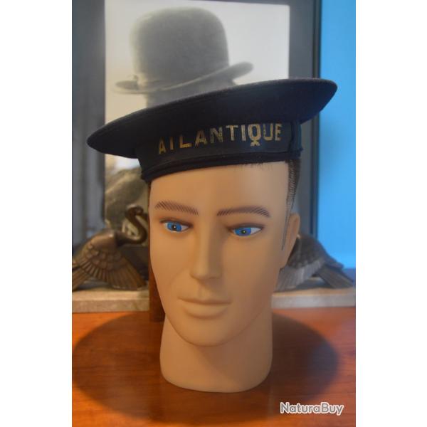Beret original du paquebot franais l'atlantique de 1932
