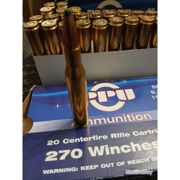 Munitions 270 winchester