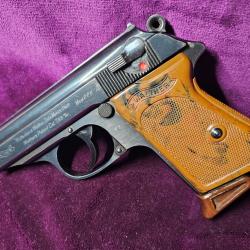 Pistolet Walther PPK, calibre 7,65br, fabrication 1940, affectation Polizei (XC), Catégorie B