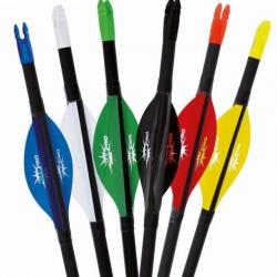 GASPRO - Plumes WIND MEDIUM 2" DROITIER (RH) ROUGE
