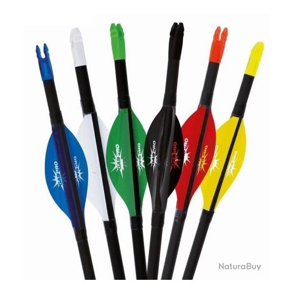 GASPRO - Plumes WIND MEDIUM 2" DROITIER (RH) ROUGE