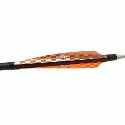 GASPRO - Plumes INDOOR EFFICIENT 4.75" DROITIER (RH) SILVER-ORANGE