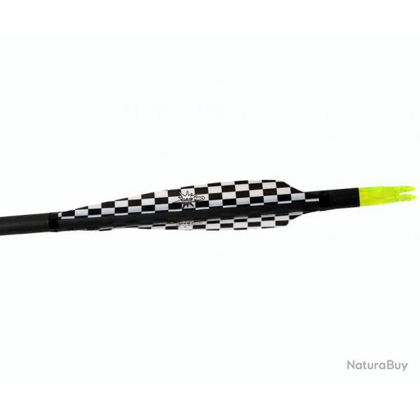 GASPRO - Plumes INDOOR EFFICIENT 4.75" DROITIER (RH) STRIKE BLACK