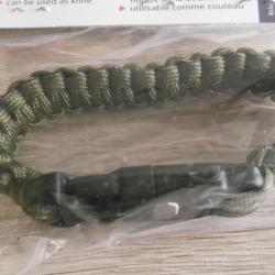 Bracelet de survie paracorde 550 type 3