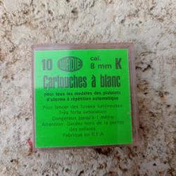 Munition collection 8mm a blanc WADIE