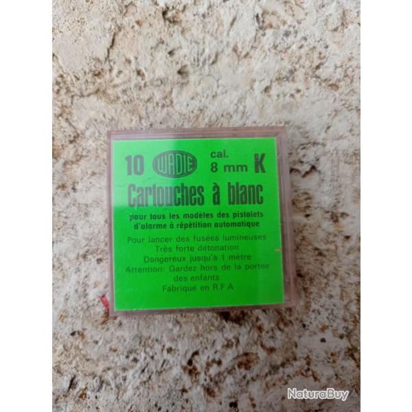 Munition collection 8mm a blanc WADIE