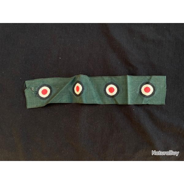Bande de quatre cocardes pour coiffe Heer - Allemand WW2