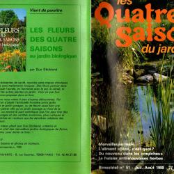 les quatre saisons du jardinage  bimestriel 51 juillet-aout 1988