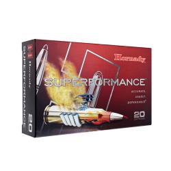 Boite de munition 338WIN MAG Hornady SuperFormance 200GR SST x20